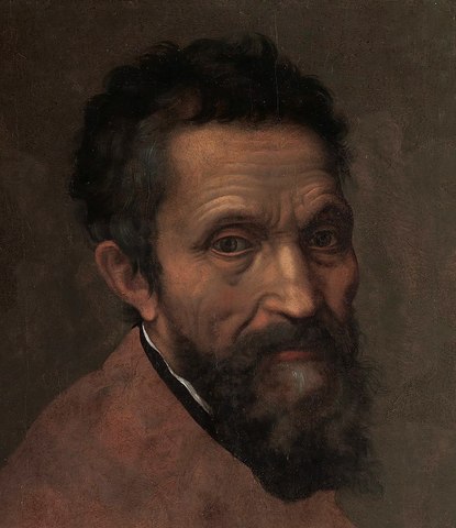 Años en los que vivió Miguel Ángel Buonarroti.1475-1564