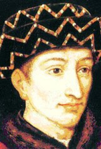 Carlos VIII de Francia, invade Italia.