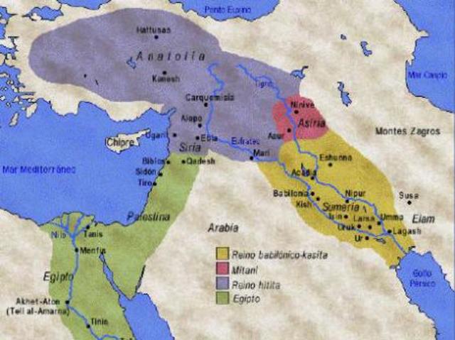 Se crean ciudades en Sumeria. Mesopotamia.