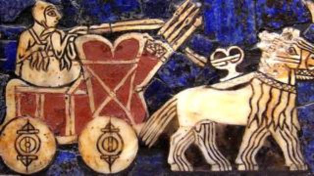 Se inventa la rueda. Mesopotamia