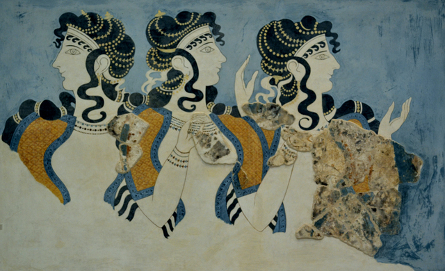 Griegos conquistan Cnosos