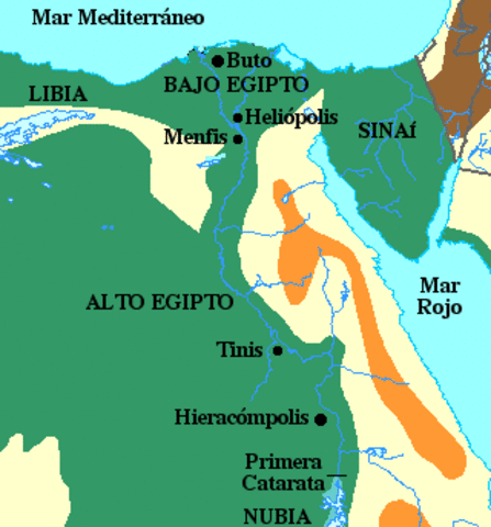 Decadencia del Bajo Egipto.