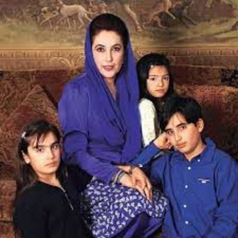 First democratically elected leader to give birth while in office