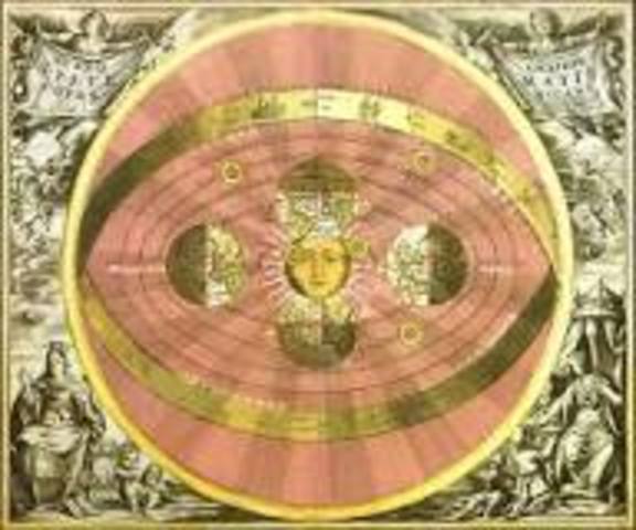 Nicolás Copérnico y la teoría heliocéntrica (postula el modelo heliocéntrico del sistema solar)