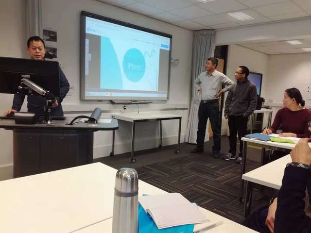 The group presentation