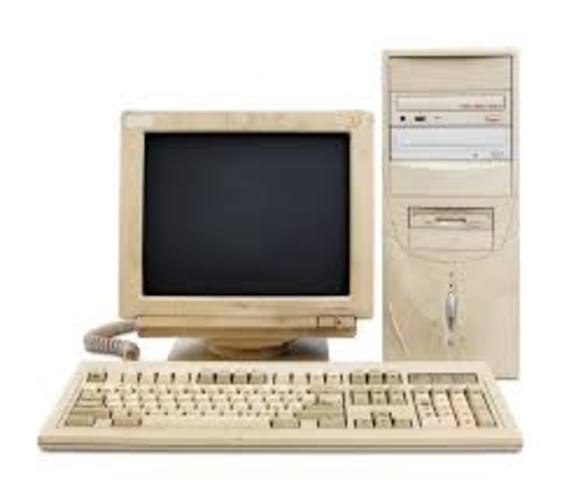 CRT Computer Set