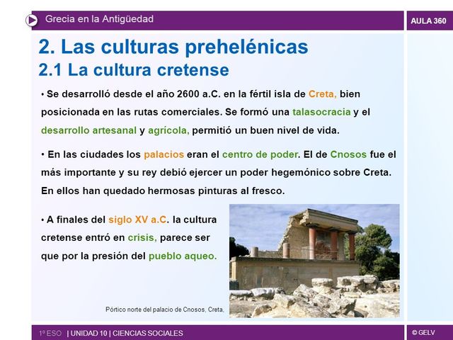 CULTURAS PREHÉLENICAS