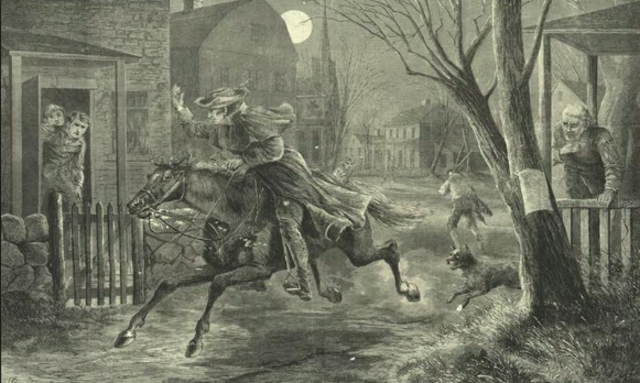 Midnight ride of Paul Revere