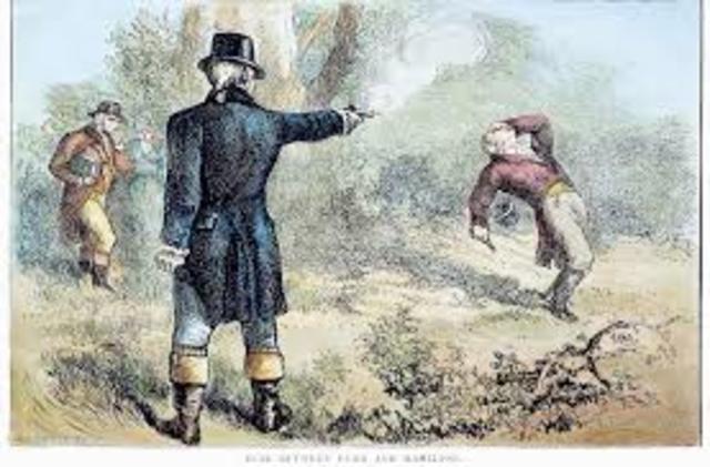 Hamilton vs Burr Duel
