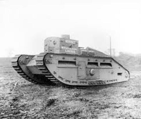 British use first tanks in battle