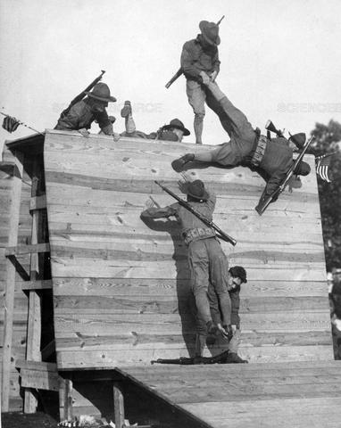 Lloyd Brown went into basic training