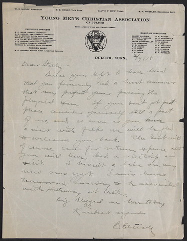 Private Lamb gets a letter