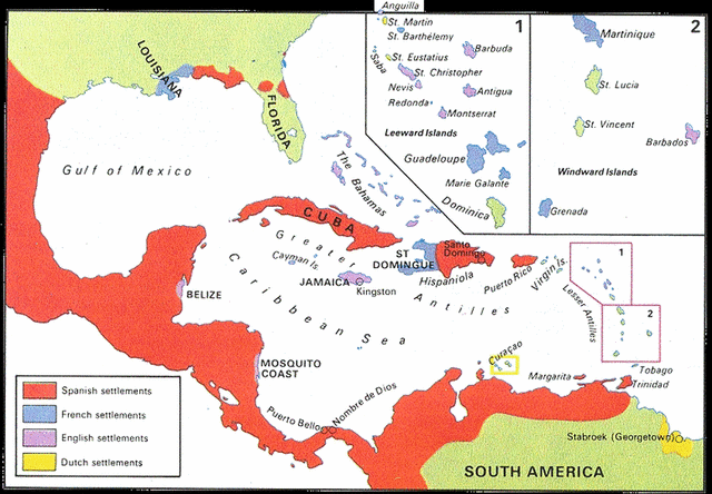 Caribbean Colonies