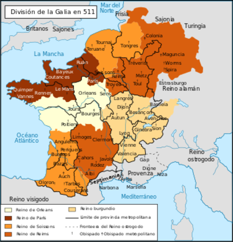 Francos - Merovingios