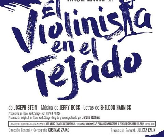 "Violinista en el tejado" de Jerome Robbins