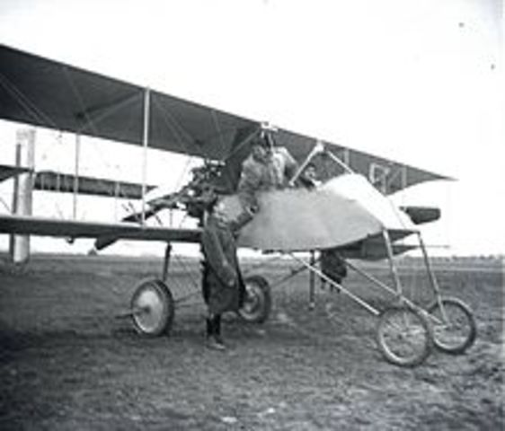 First German plane gets shot down