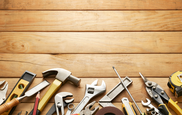 Ole learning carpentry from his brother Kristian.