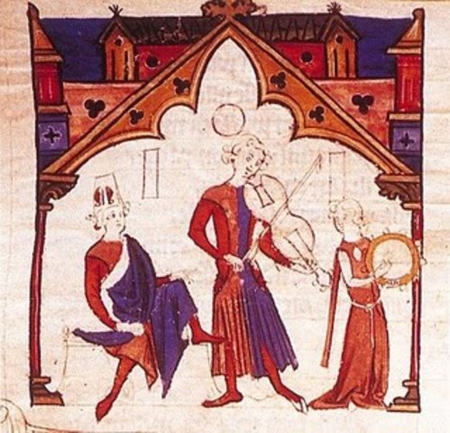 Primeras manifestaciones escritas de las cantigas de amigo