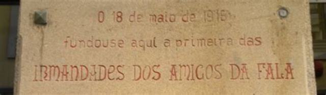 Fundación da primeira Irmandade da Fala na Coruña