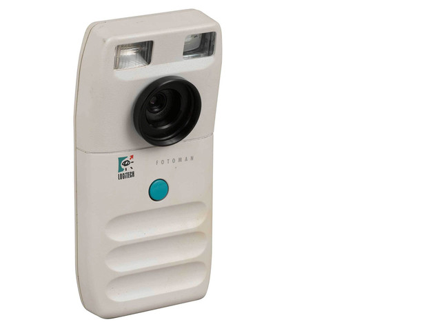 1990 - Logitech Fotoman, de la cámara al ordenador