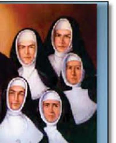 First Sister pronounces her vows