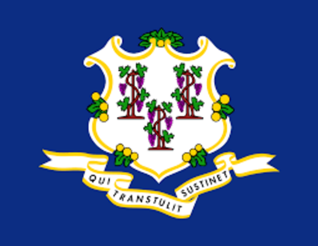 Connecticut changes from colony to state
