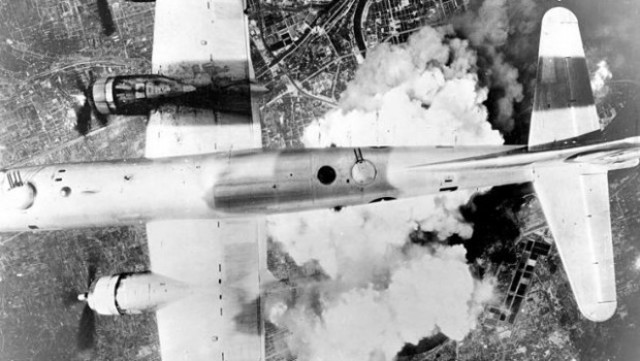 lanzamiento de la bomba en japón