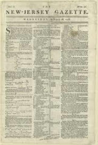 N.J First newspaper