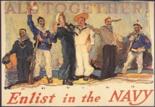 Brown Enlisted into the Navy