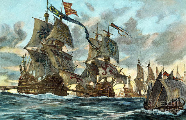 Inglaterra derrota a la Armada Invencible