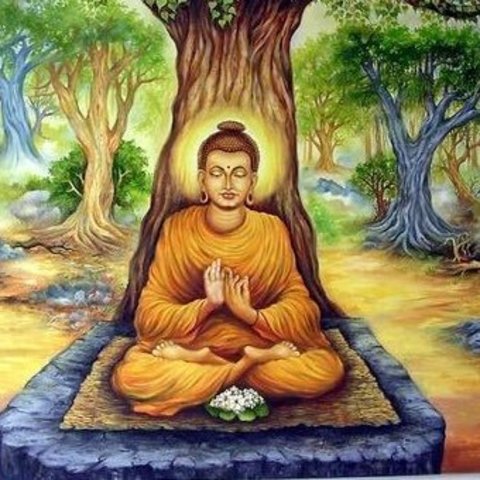 Nacimiento cerca de Kapilavastu del príncipe Siddhartha Gautama destinado a convertirse en Buda (o “el iluminado”)