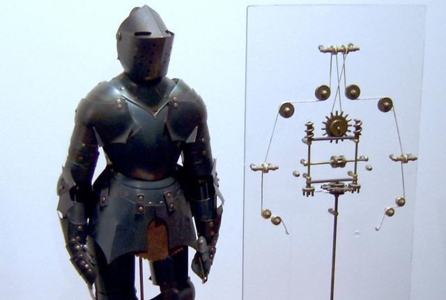 El Robot Medieval de leonardo da vinc