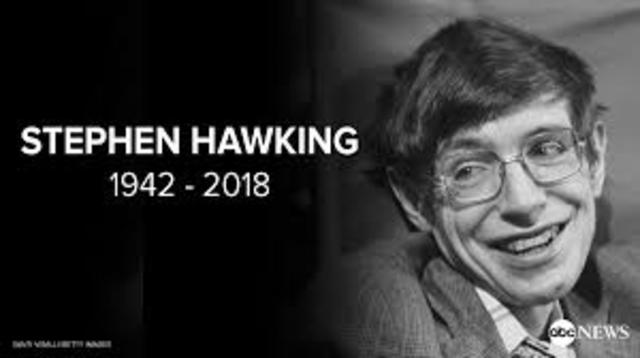 Muere Stephen William Hawking