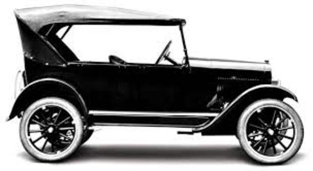 1896.Henry Ford construye su primer vehículo a motor