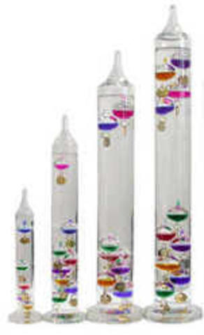 Galileo invents a thermometer