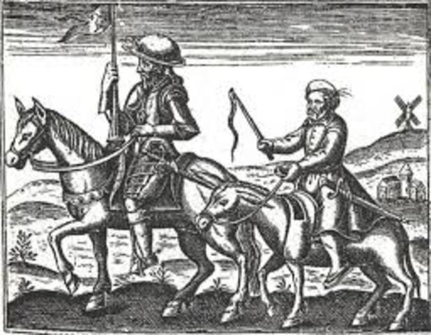 Publicación de Don Quijote de la Mancha