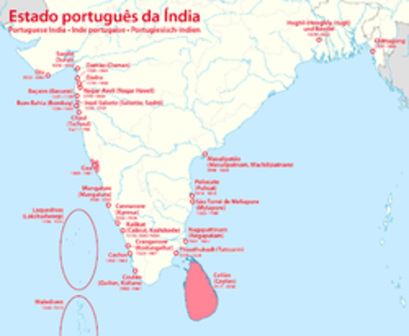 Llegada de los portugueses a la India