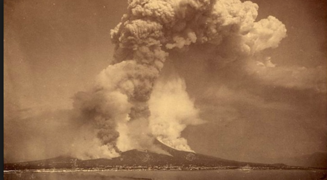 Krakatoa Volcano eruption