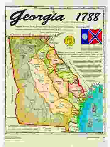 GA: Georgia was admitted to the Union