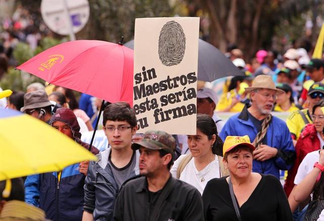 Protestas laborales masivas
