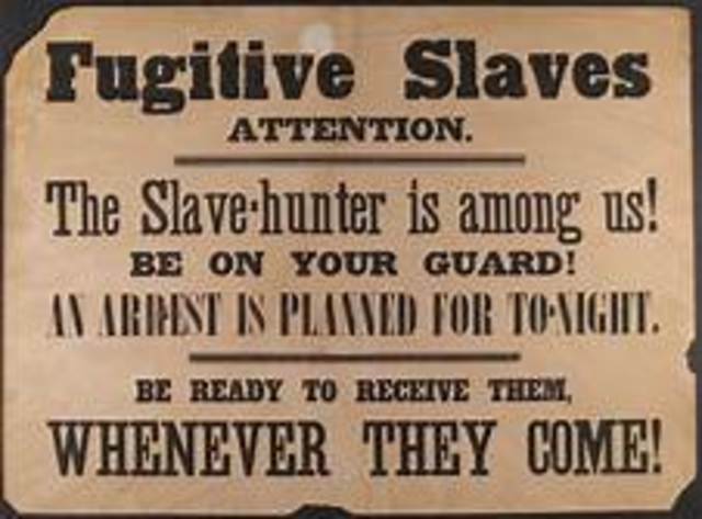 US: Fugitive Slave Act passed