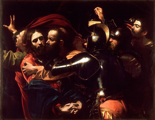 The Taking of Christ by Michelangelo Merisi da Caravaggio