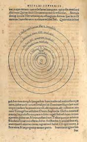 Nicolas Copernicus publishes On the Revolution of the Celestial Spheres