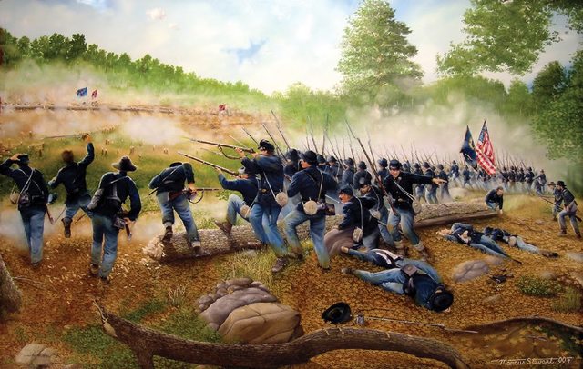 GA: Civil War battles occurred in Georgia