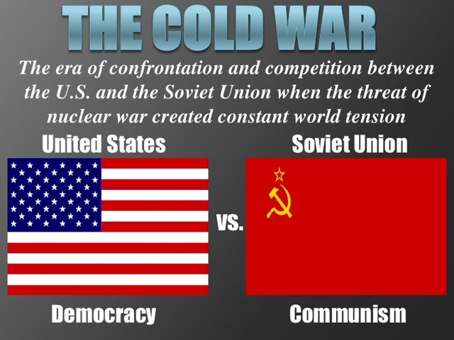 US: The Cold War began between the United States and the Soviet Union