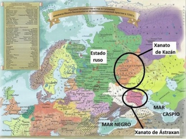 Iván " El terrible" conquistas