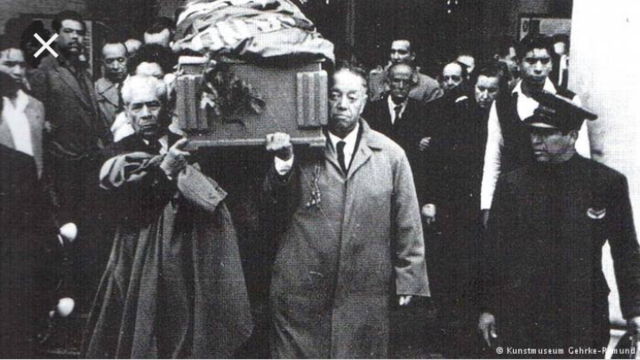 El fallecimiento de Frida Kahlo