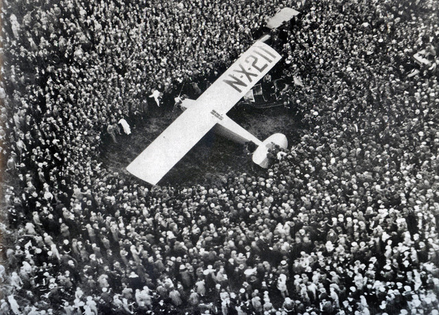 Lindbergh's First Solo Transatlantic Flight