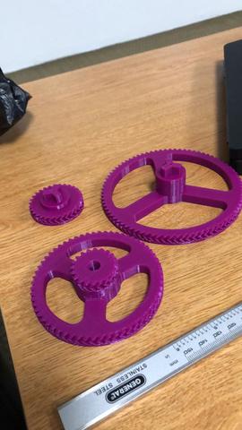 Impresión terceros engranes