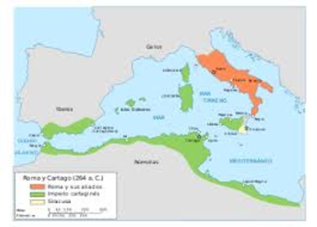 Primera Guerra Púnica.